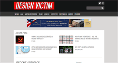 Desktop Screenshot of designvictim.org